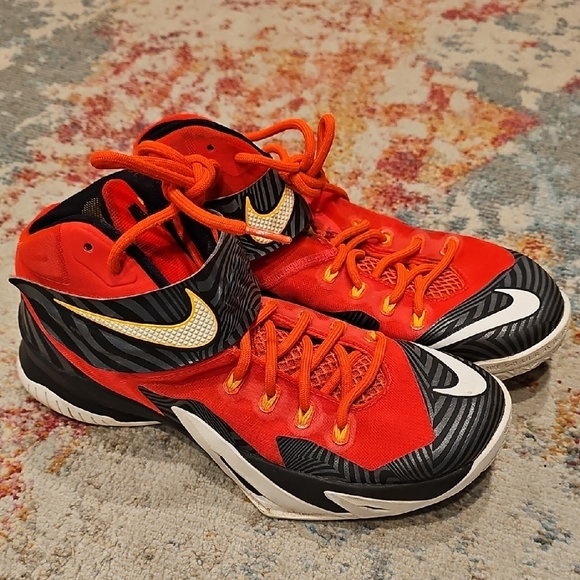 Nike Other - Nike Zoom LeBron Soldier VIII Premium “Bright Crimson”